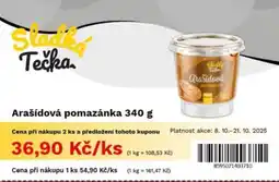 Coop Arašídová pomazánka nabídka