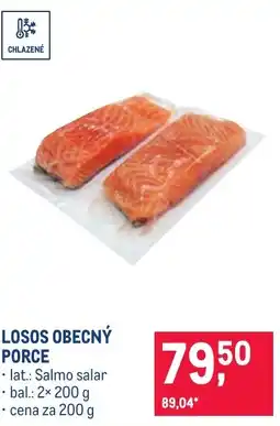 Makro Losos obecný porce nabídka