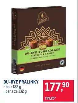 Makro Du-bye pralinky nabídka
