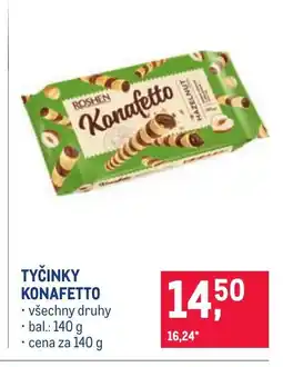 Makro Tyčinky konafetto nabídka
