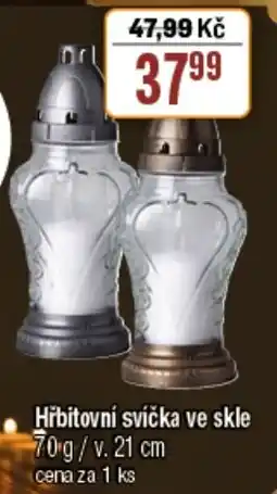 TEMPO Hřbitovní svíčka ve skle nabídka