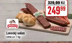 TEMPO Lovecký salám nabídka