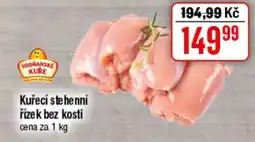 TEMPO Kuřecí stehenní řízek bez kosti nabídka