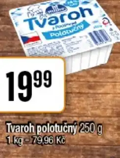 TEMPO Tvaroh polotučný nabídka