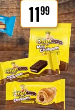 TEMPO Chipicao Mini Croissant, Cocoa Filling, Cocoa Cake Bar nabídka
