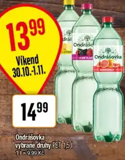 TEMPO Ondrášovka nabídka