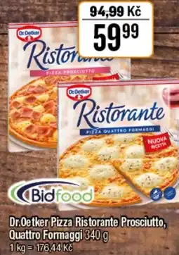 TEMPO Dr.Oetker Pizza Ristorante Prosciutto, Quattro Formaggi nabídka