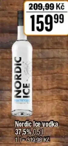 TEMPO Nordic Ice vodka 37,5% nabídka