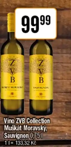 TEMPO Víno ZVB Collection Muškát Moravský, Sauvignon nabídka