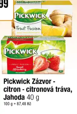TEMPO Pickwick Zázvor - citron - citronová tráva, Jahoda nabídka