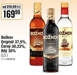TEMPO Božkov Originál 37,5%, Černý 30,33%, Bílý 30% nabídka