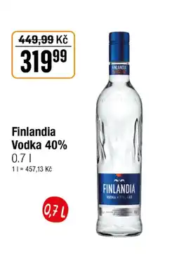 TEMPO Finlandia Vodka 40% nabídka