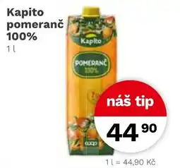 Konzum Kapito pomeranč 100% nabídka