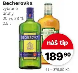 Konzum Becherovka nabídka