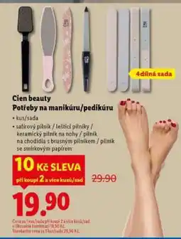 Lidl Cien beauty Potřeby na manikúru/pedikúru nabídka