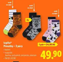Lidl lupilu Ponožky – 2 páry nabídka