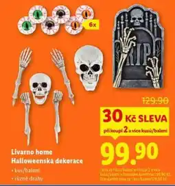 Lidl Livarna home Halloweenská dekorace nabídka