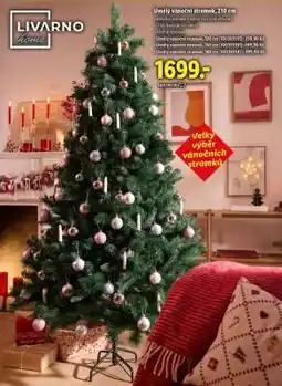 Lidl LIVARNO home Umělý vánoční stromeček, 210 cm nabídka