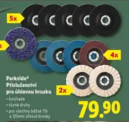 Lidl Parkside Příslušenství pro úhlovou brusku nabídka