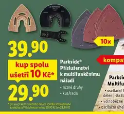 Lidl Parkside Příslušenství k multifunkčnímu nářadí nabídka