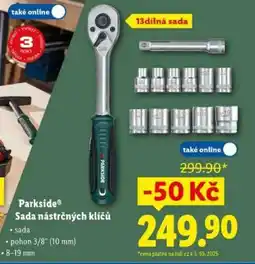 Lidl PARKSIDE SADA NÁSTRČNÝCH KLÍČŮ nabídka