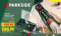 Lidl PARKSIDE Krimpovací kleště s příslušenstvím nabídka