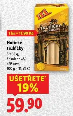 Lidl Hořické trubičky nabídka