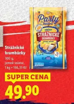 Lidl Strážnické brambůrky nabídka