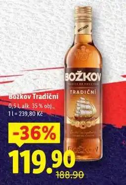 Lidl Božkov Tradiční nabídka