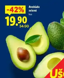 Lidl Avokádo zelené nabídka