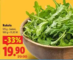 Lidl RUKOLA nabídka