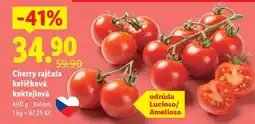 Lidl CHERRY RAJČATA KEŘÍČKOVÁ KOKTEJLOVÁ nabídka