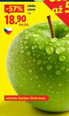 Lidl JABLKA ZELENÁ nabídka