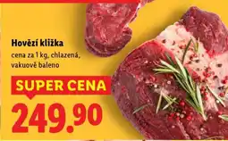 Lidl Hovězí kližka nabídka