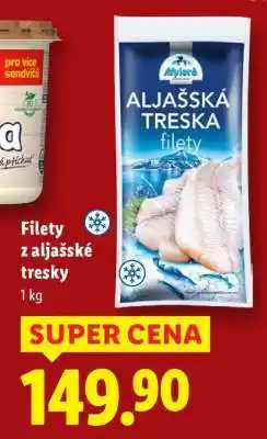 Lidl Aljašská treska filety nabídka
