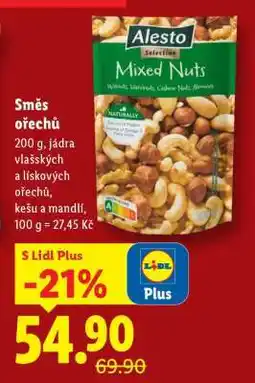 Lidl ALESTO SMĚS OŘECHŮ nabídka