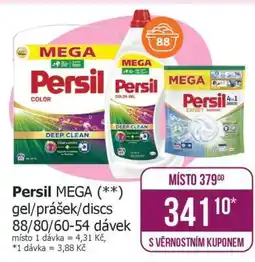 Teta Persil MEGA (**) gel/prášek/discs 88/80/60-54 dávek nabídka