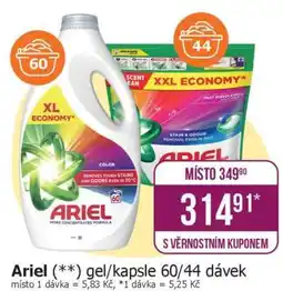 Teta Ariel (**) gel/kapsle 60/44 dávek nabídka
