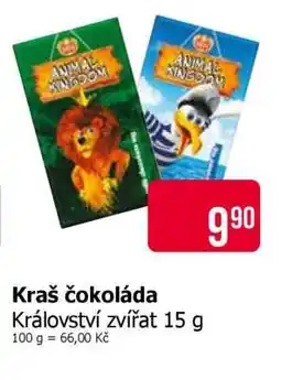 Teta KRAŠ čokoláda nabídka