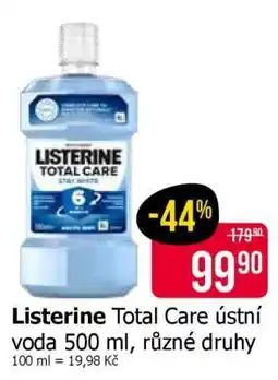 Teta Listerine Total Care Ústní voda 500 ml nabídka