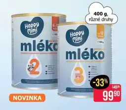 Teta Happy Mimi mléko nabídka