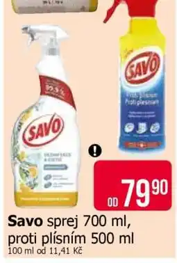 Teta Savo sprej 700 ml, proti plísním 500 ml nabídka