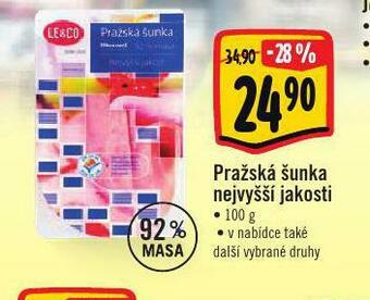 Albert Pražská šunka nejvyšší jakosti nabídka