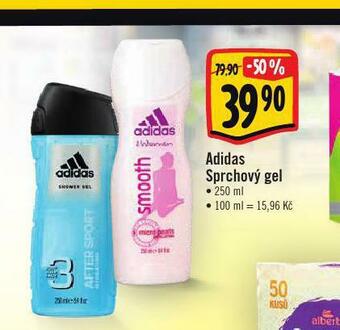 Albert Adidas sprchový gel nabídka