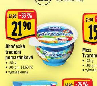Albert Jihočeské tradiční pomazánkové nabídka