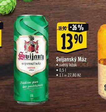Albert Pivo svijanský máz nabídka