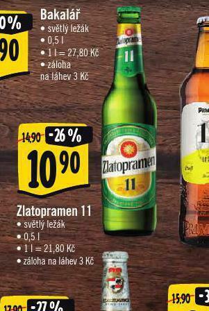 Albert Pivo zlatopramen 11 nabídka