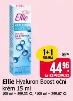 Teta Eliie hyaluron boost oční krém nabídka