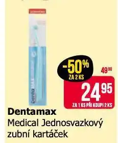 Teta Dentamax medical jednosvazkový zubní kartáček nabídka