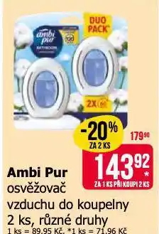 Teta Ambi pur osvěžovač vzduchu do koupelny nabídka